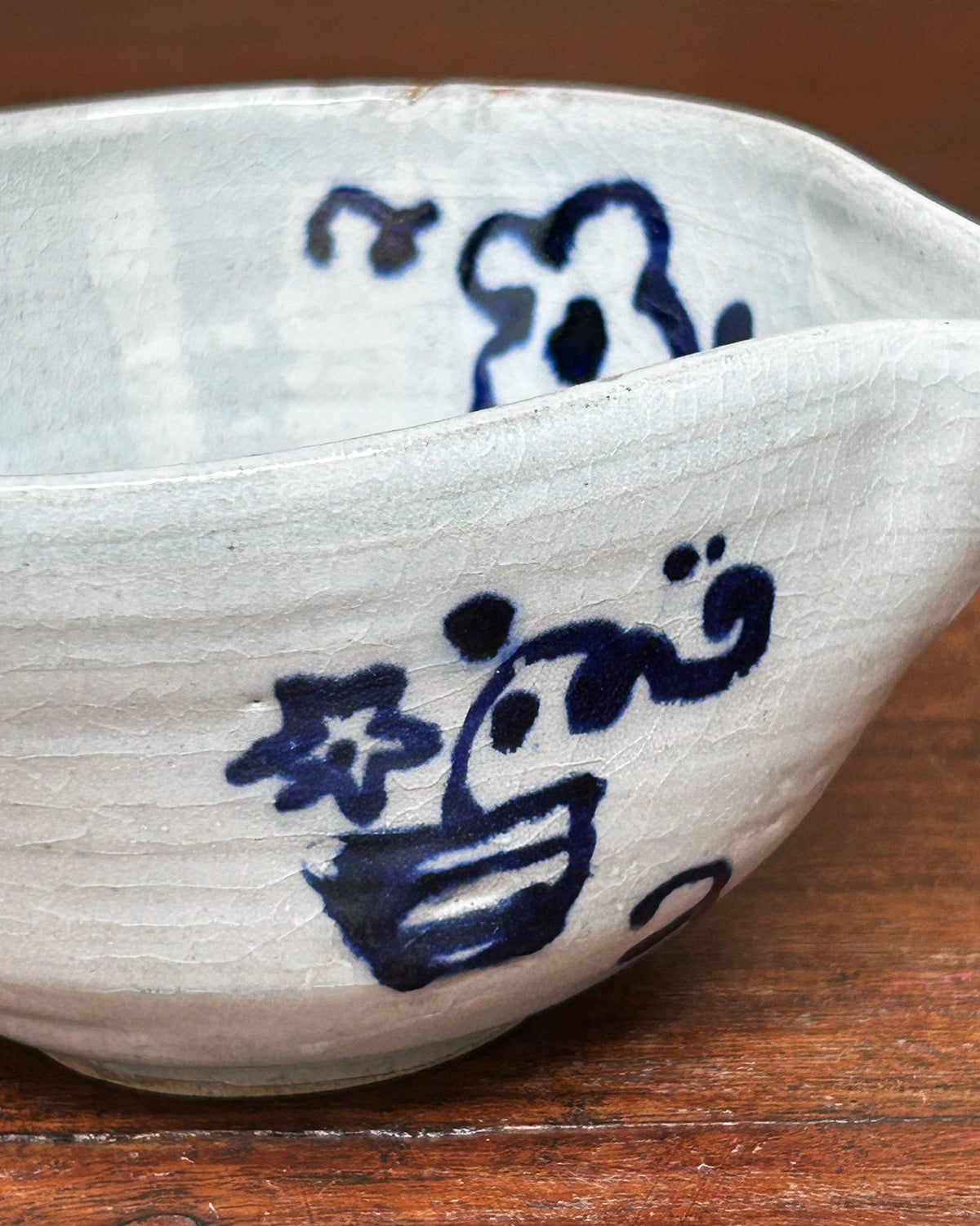 Blue Ikebana Katakuchi #15626