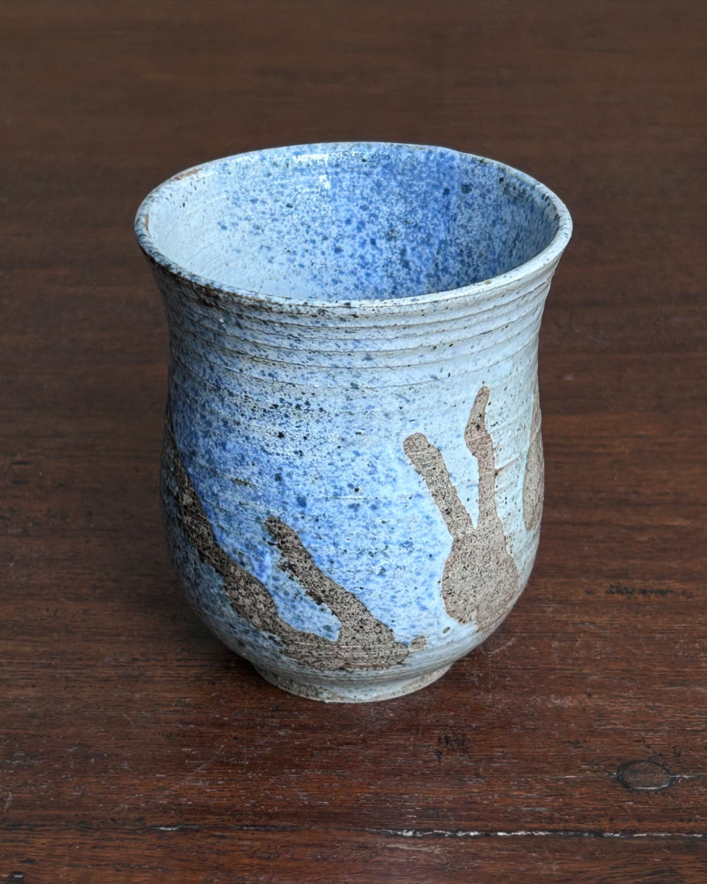 Green Blue Ink Cup #0126