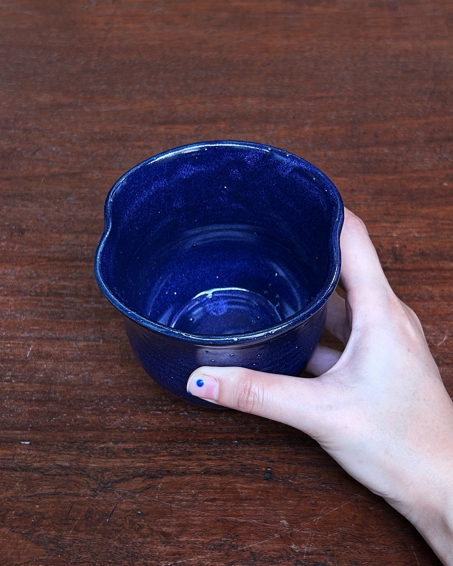 Cobalt Soft Edge Cup