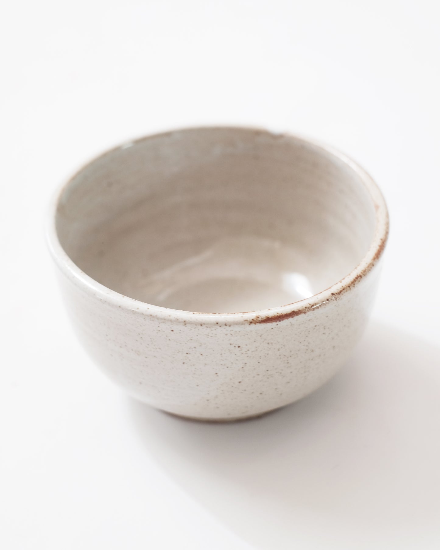 White Speckled Bowl