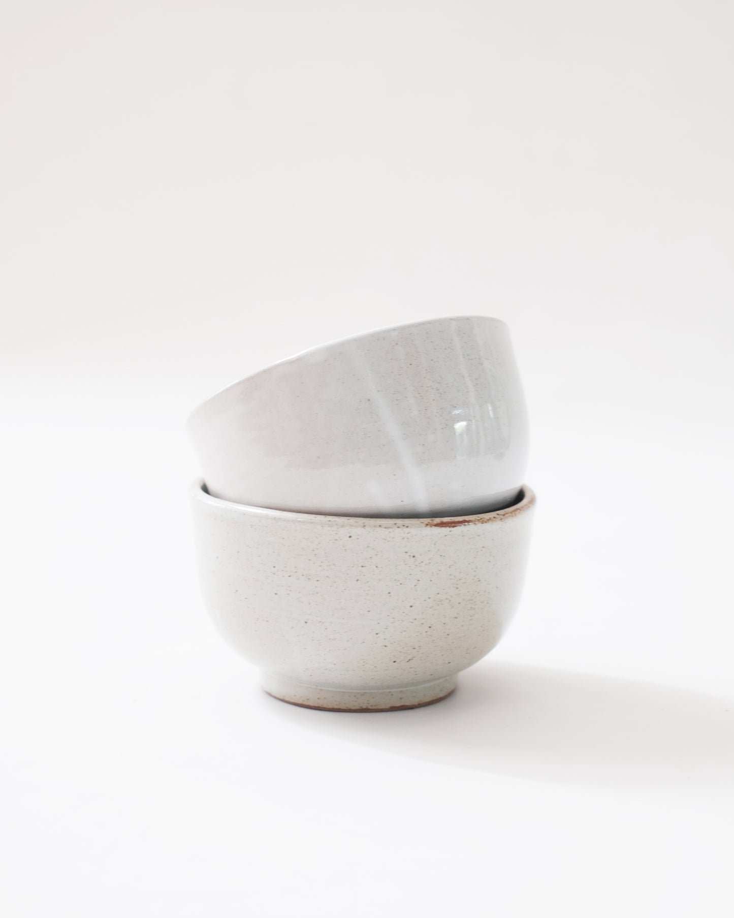 White Speckled Bowl