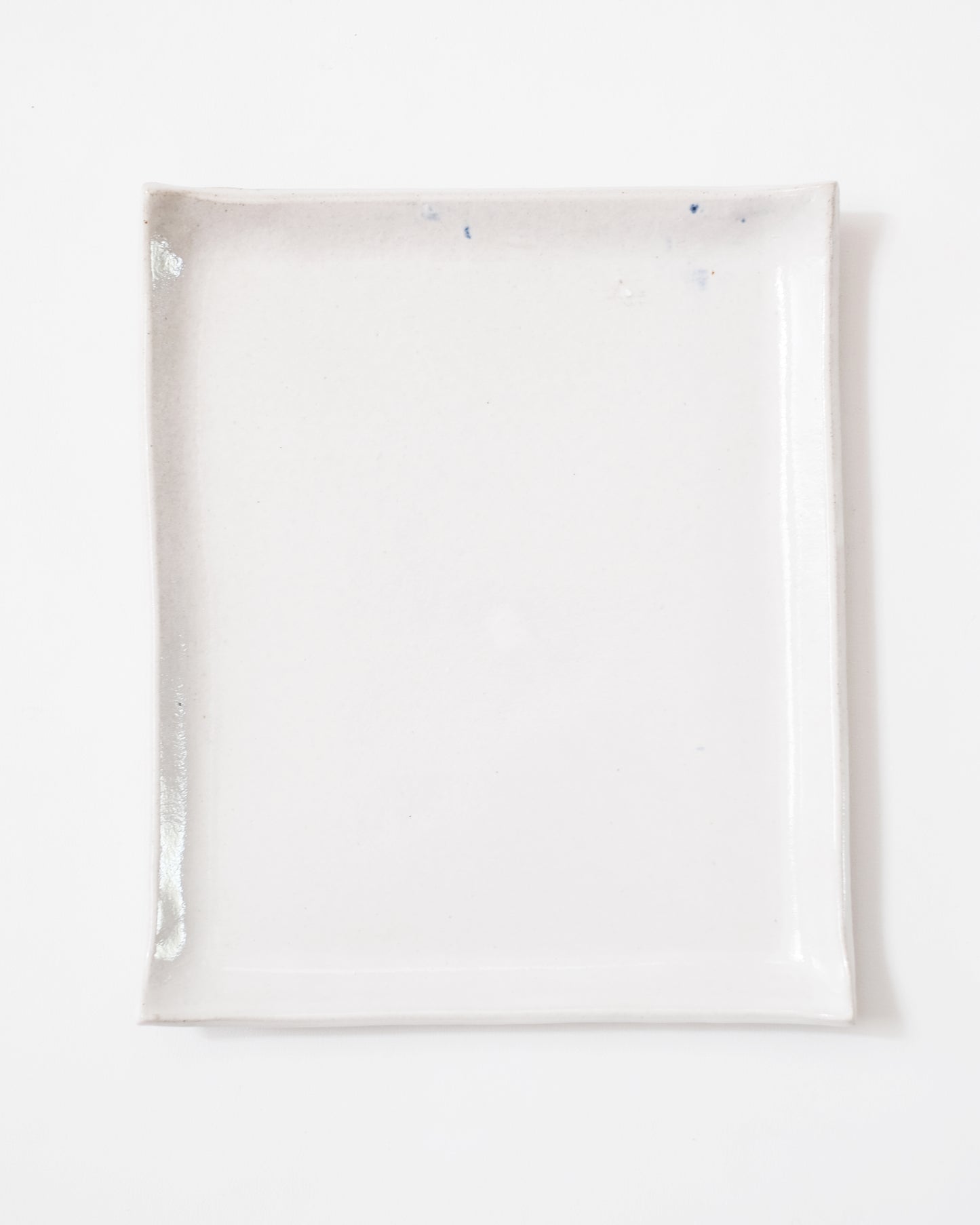 White Square Plate