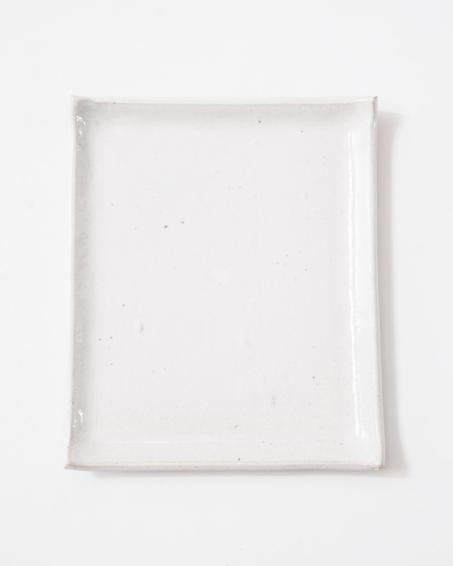 White Square Plate