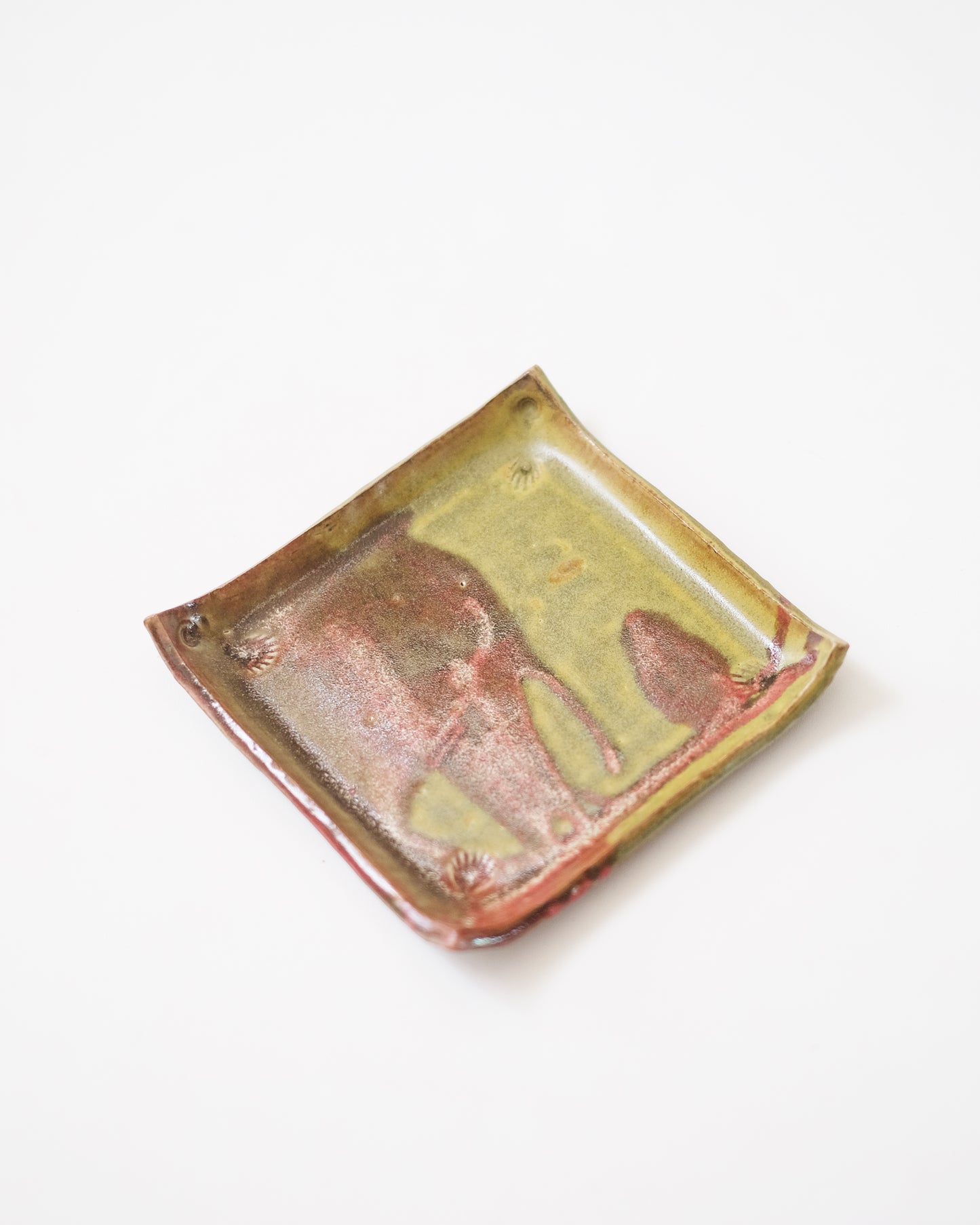 Moss Pink Plate