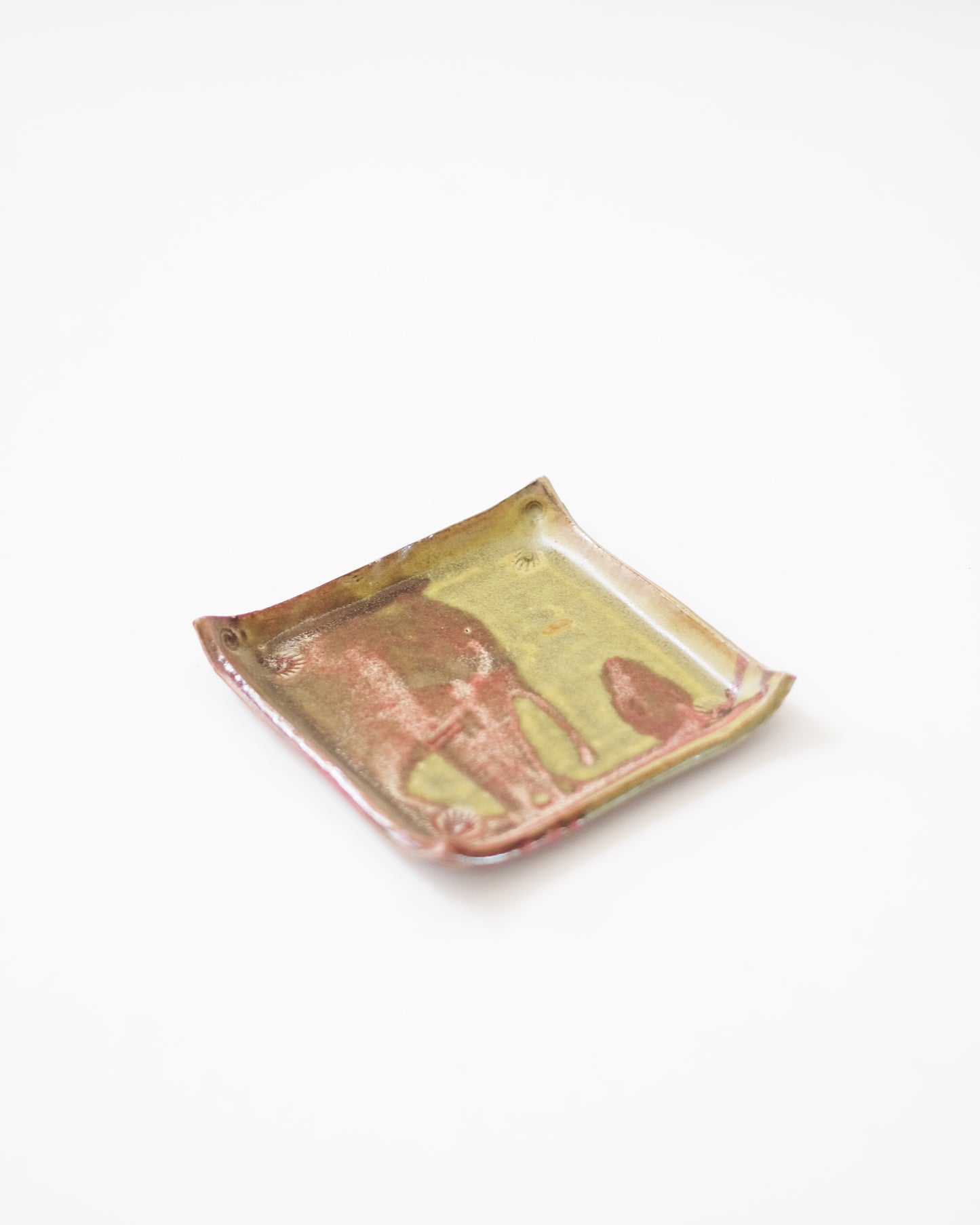 Moss Pink Plate
