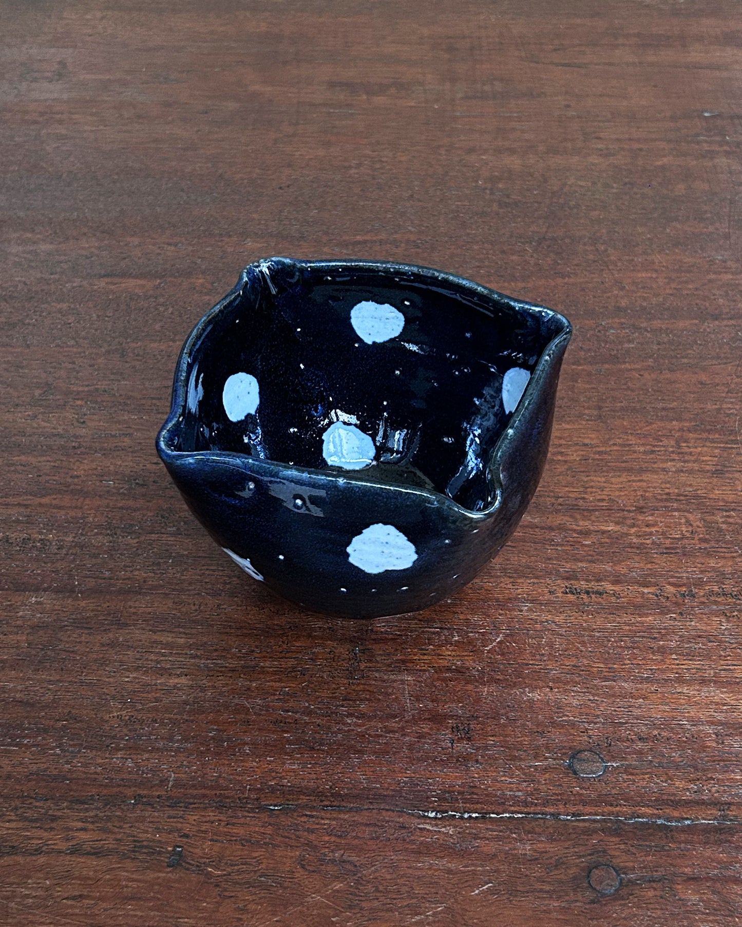 Blu Dott Chawan #10026