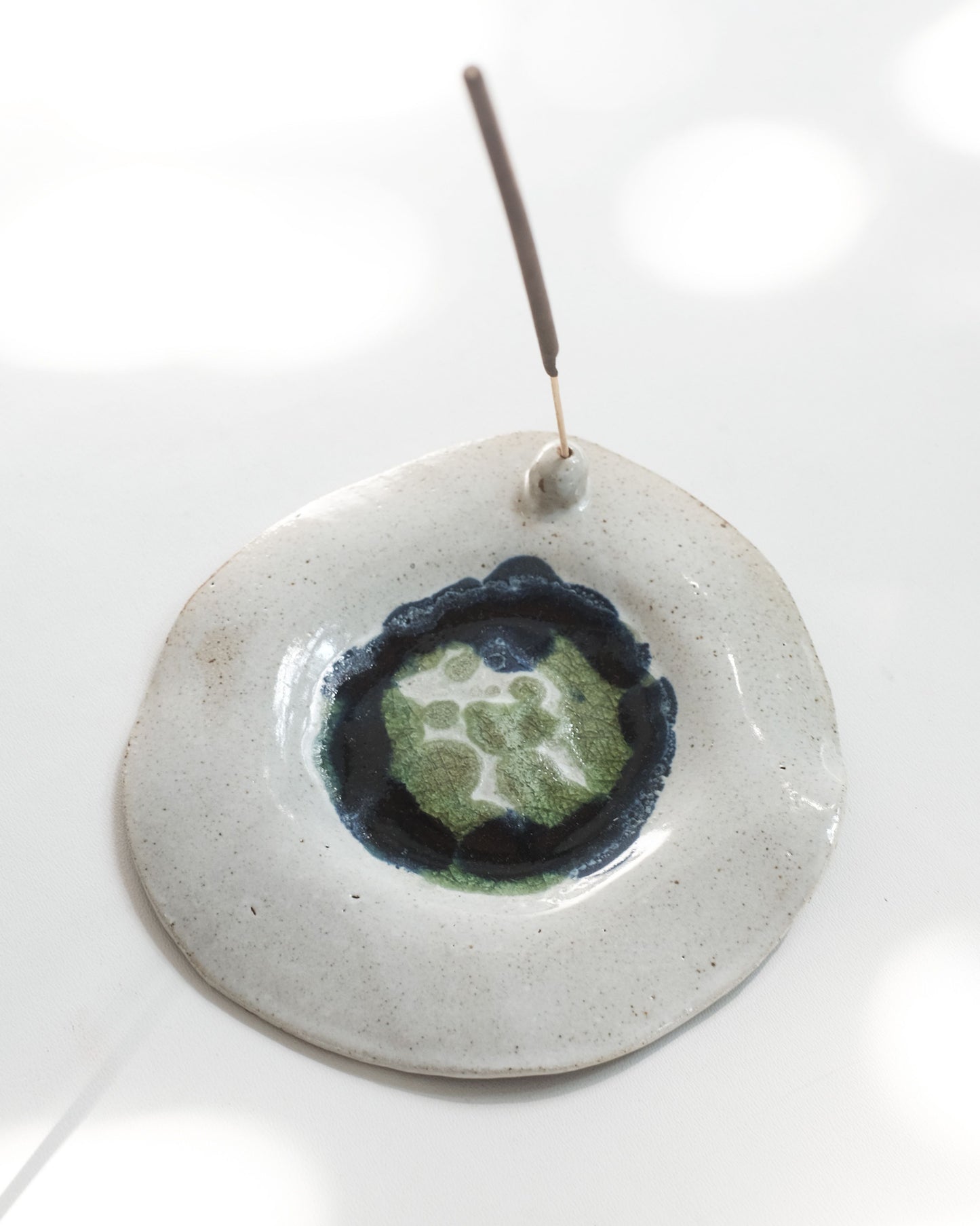 Shiro Blu Incense Holder