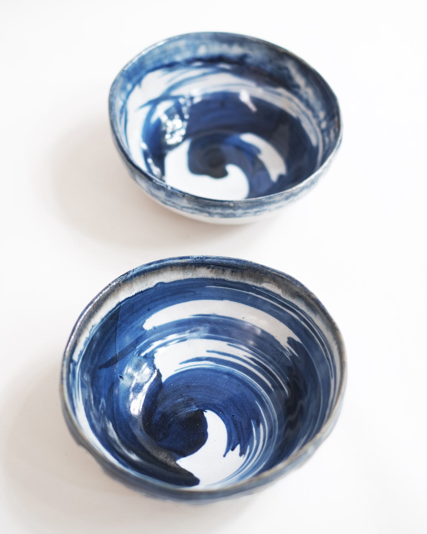 Blu Brushed Ramen Bowl