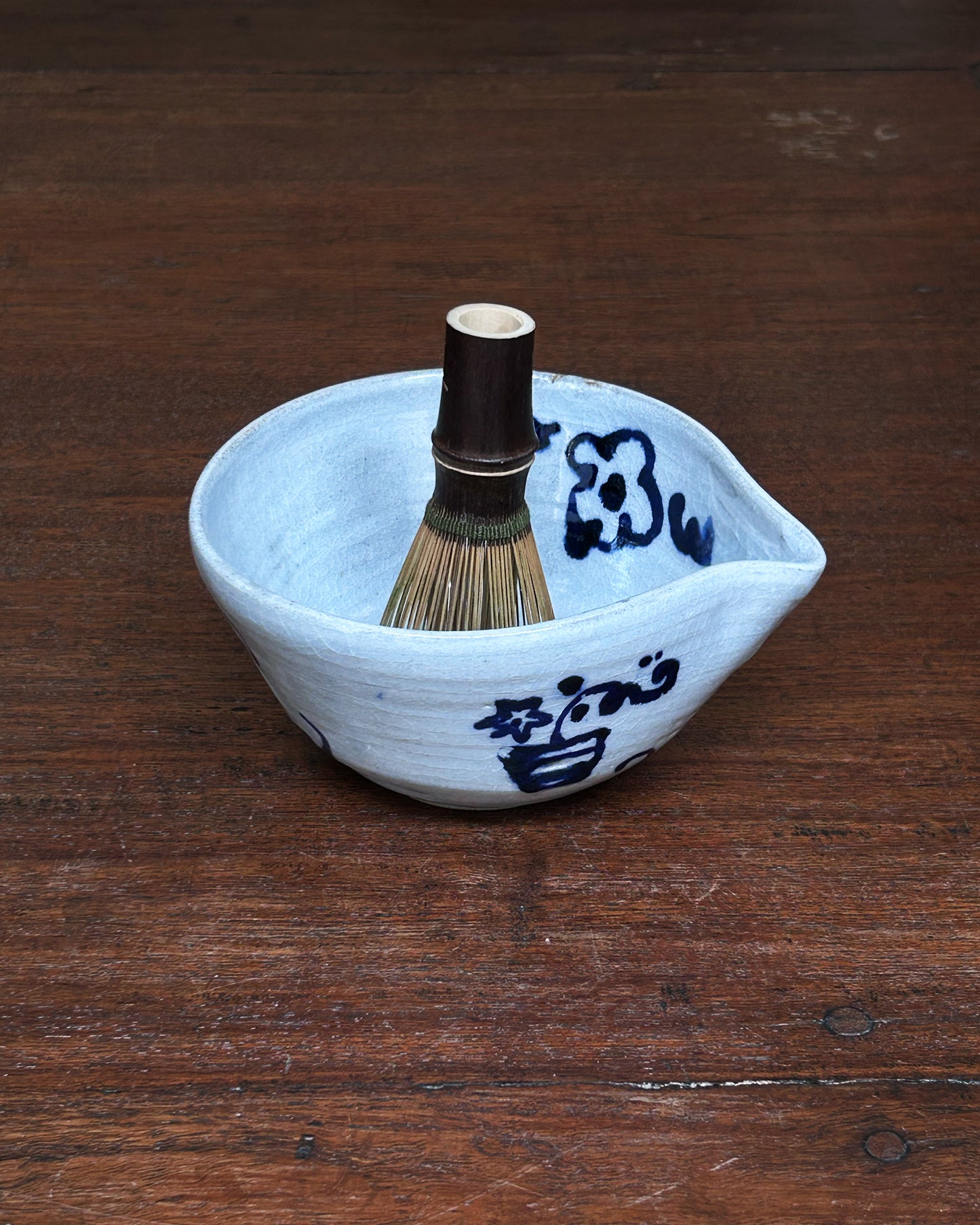 Blue Ikebana Katakuchi #15626
