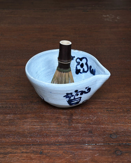 Blue Ikebana Katakuchi #15626