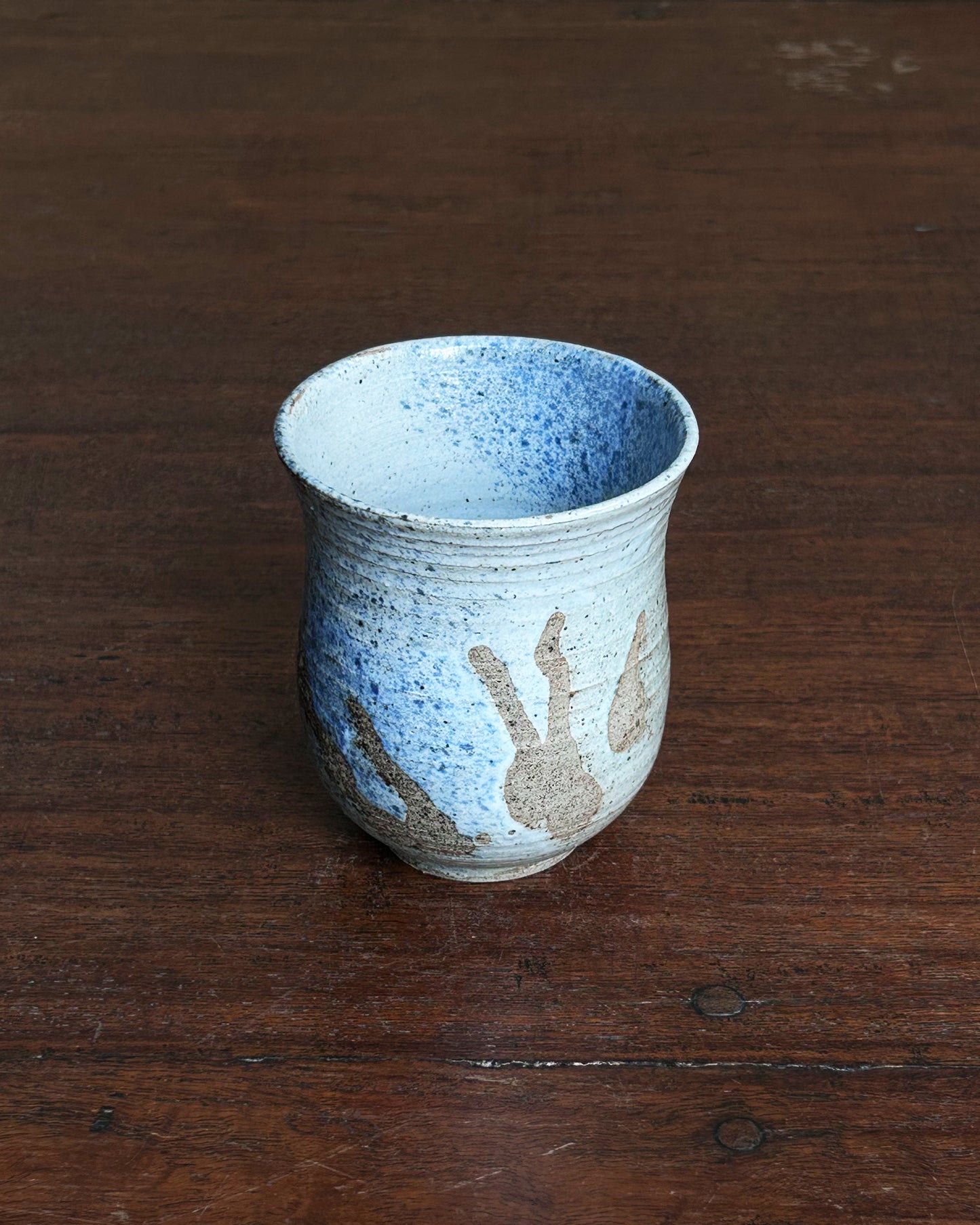 Green Blue Ink Cup #0126
