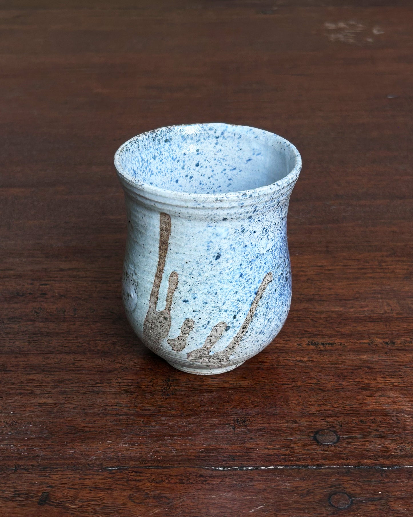 Green Blue Ink Cup #0326