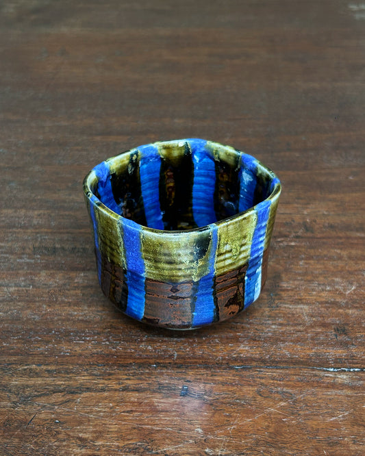 Blue Lines Square Cup