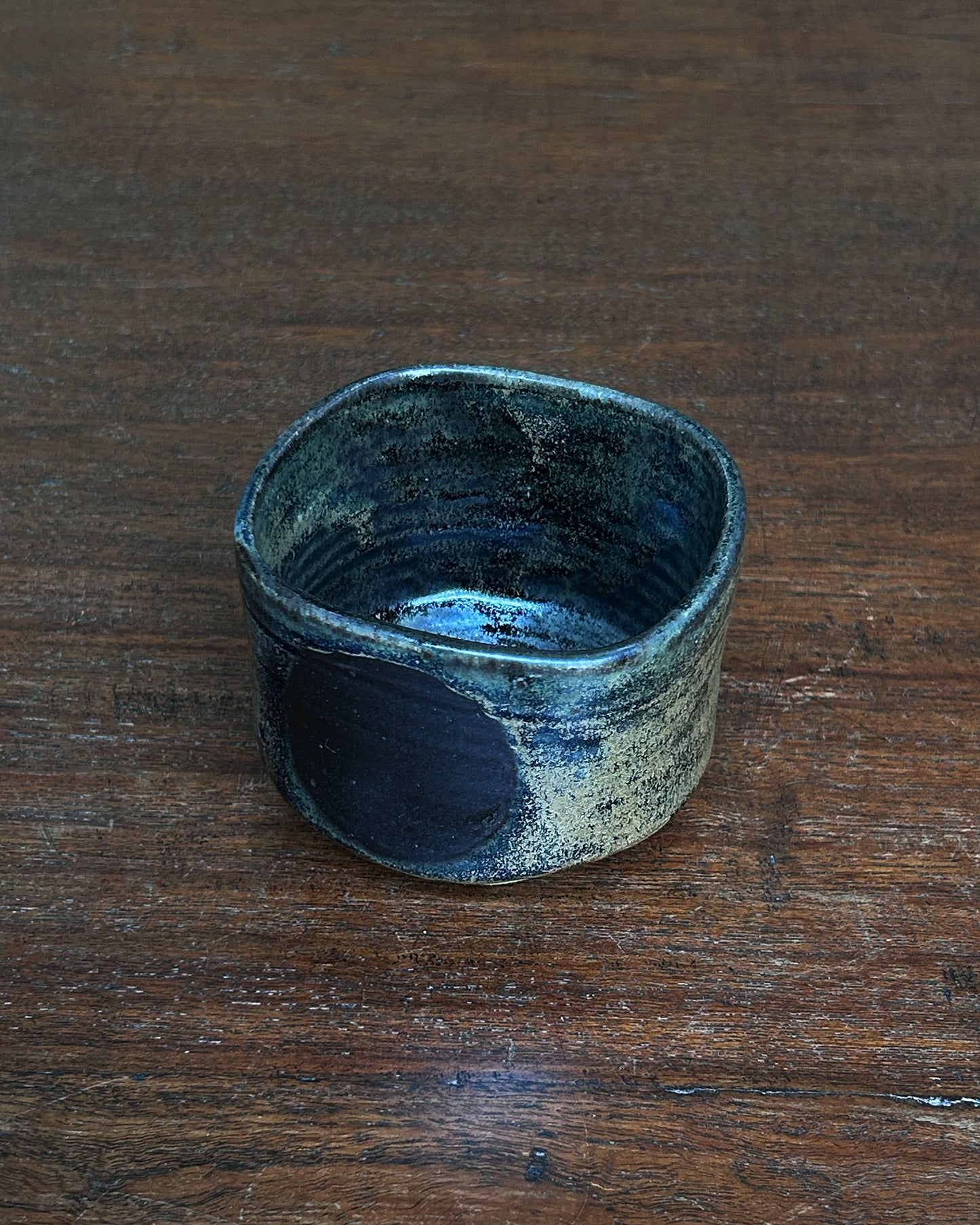 Goldish Moon Square Cup