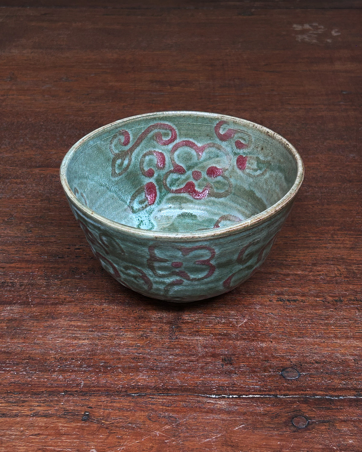 Jade Flower  Bowl #15226