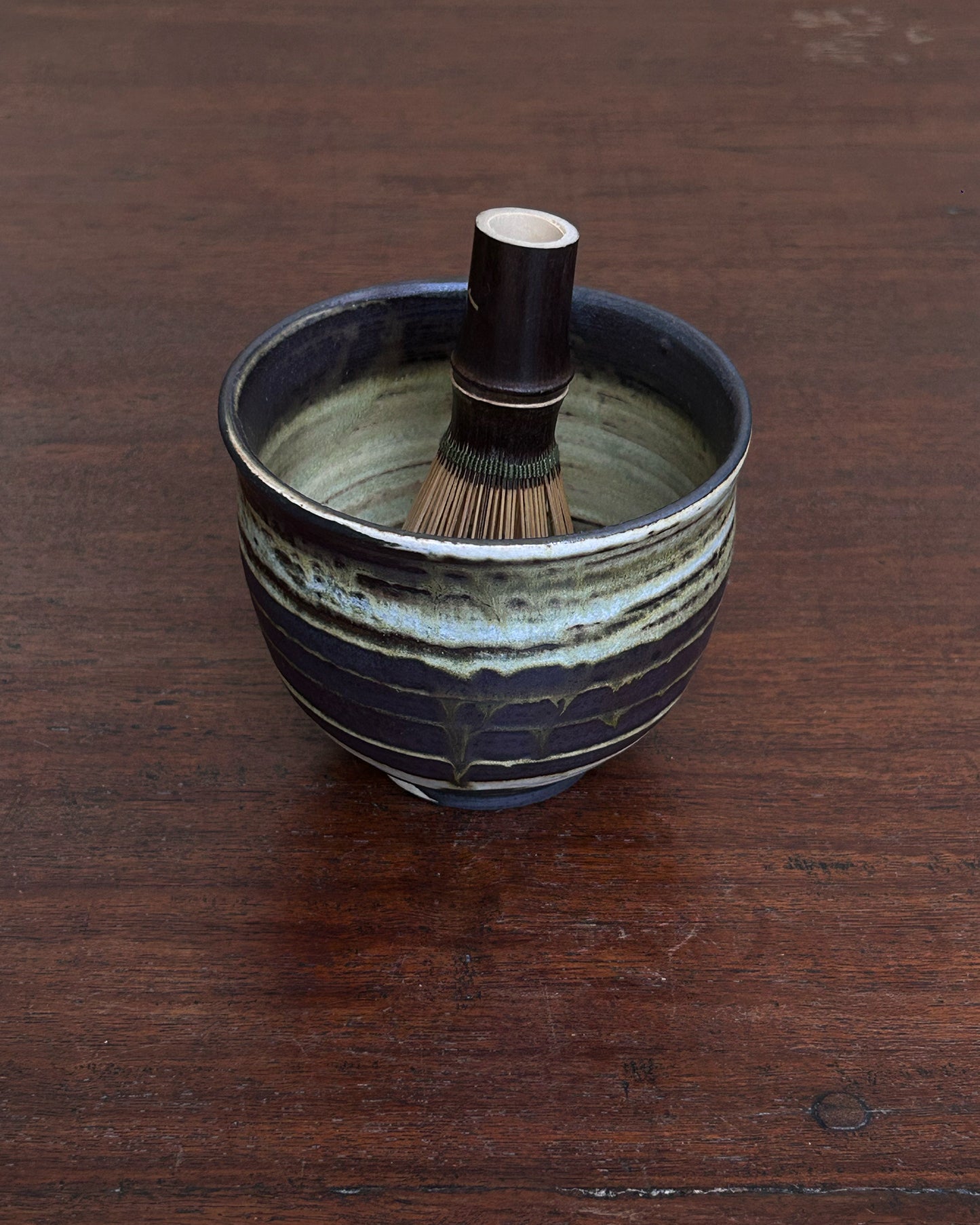 Mix Clay Melted Chawan #0125