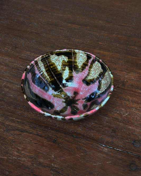 Pink Rosette Bowl #13926