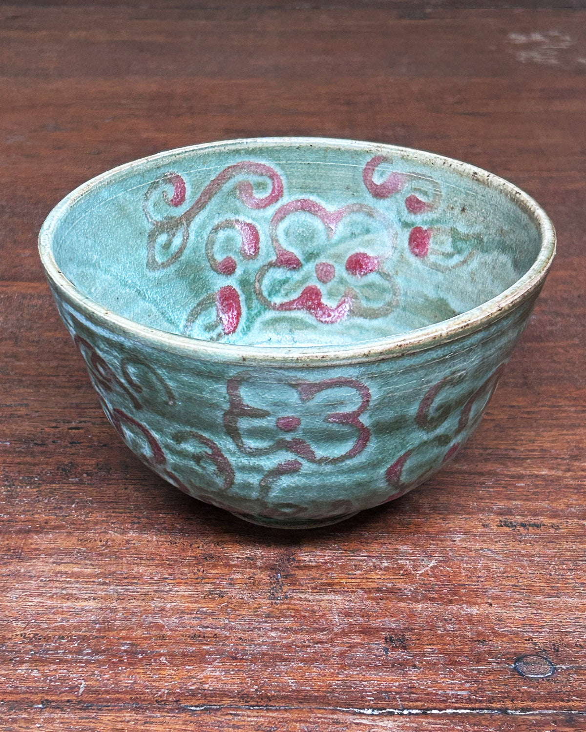 Jade Flower  Bowl #15226