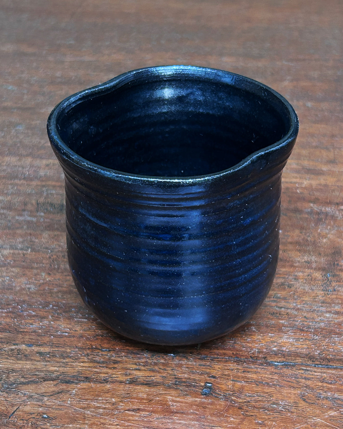 Silver Black Soft Edge Cup