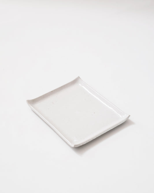 White Square Plate