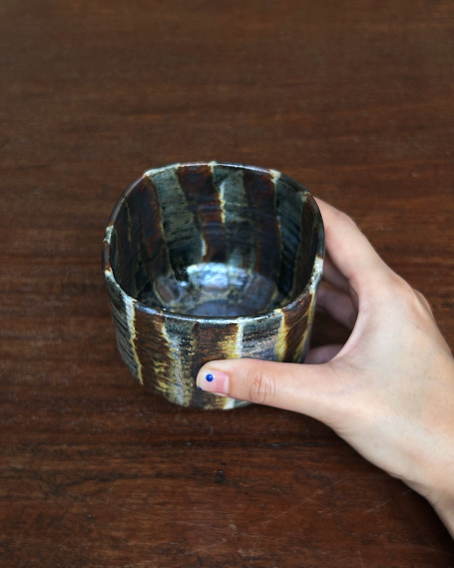 Spring Lines Square Cup