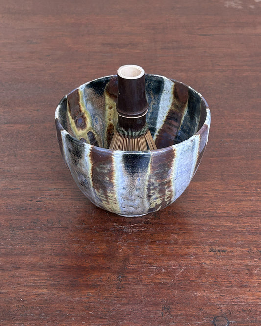 Spring Lines Chawan #0125