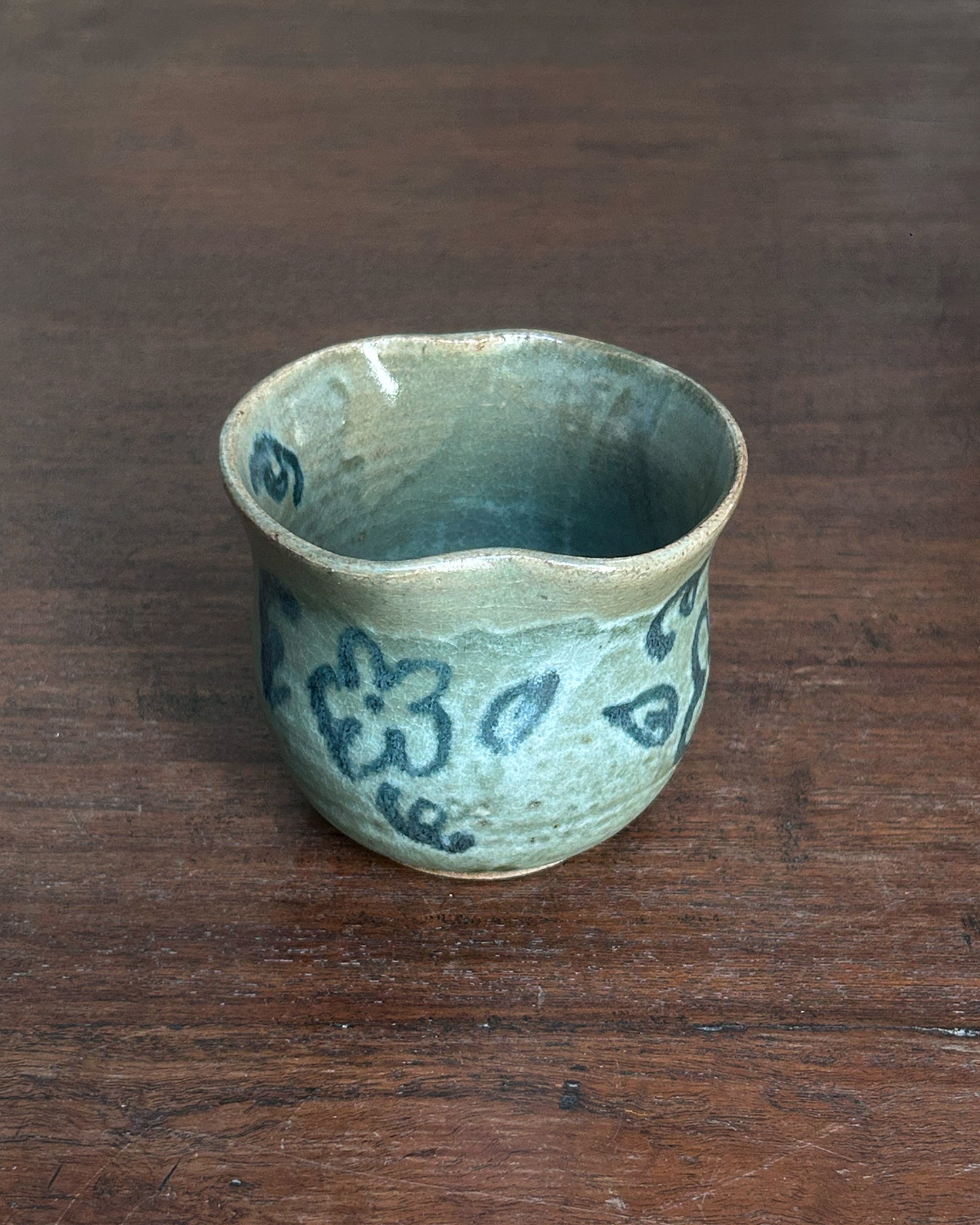 Blue Jade Soft Edge Cup