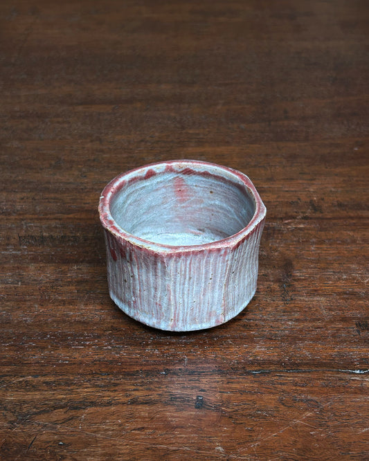 Blush Carved Cup