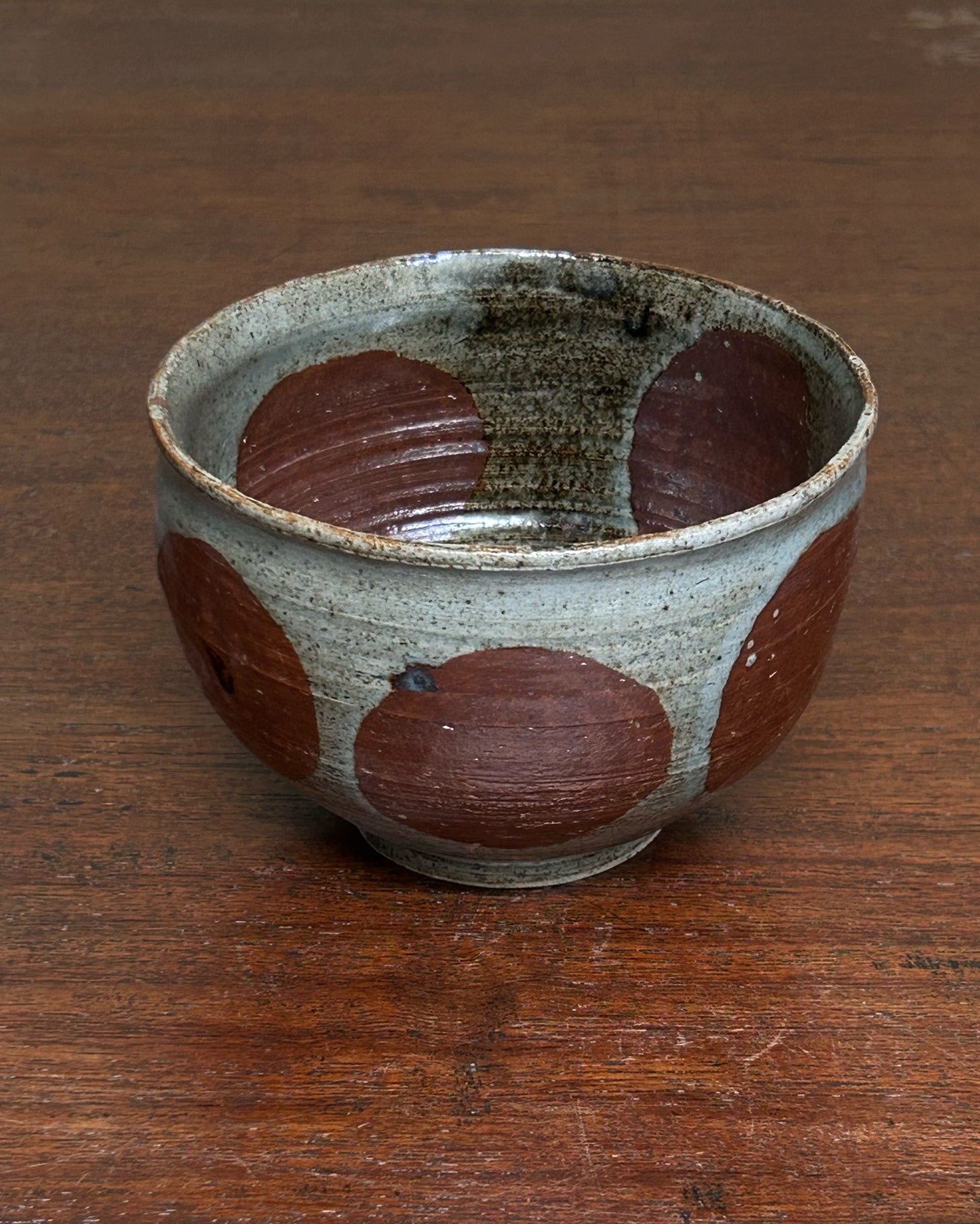 Moon Green Ash Chawan #3526