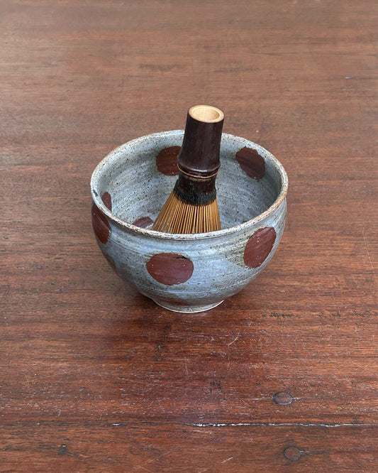 Dotto Green Ash Chawan #3626