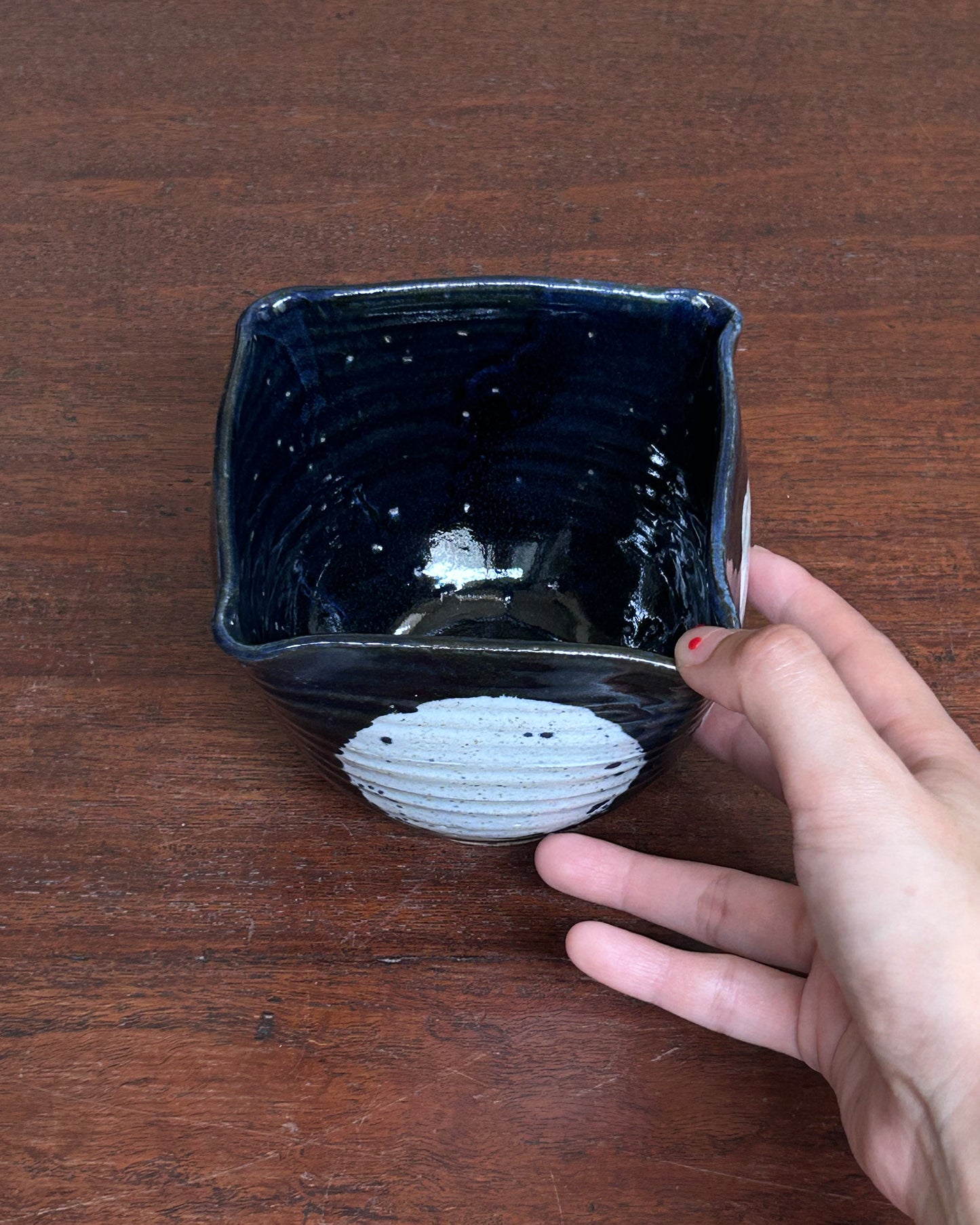 Moon Square Chawan #10826