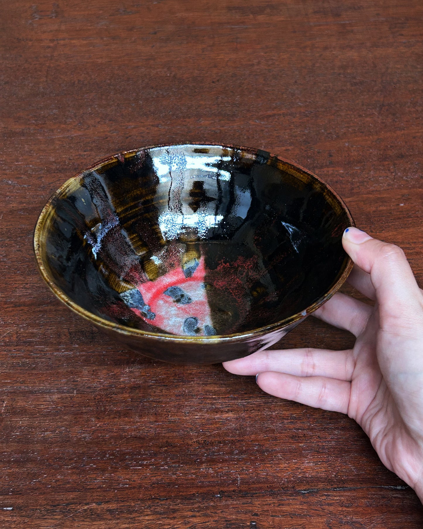 Pink Triangle Bowl #14426