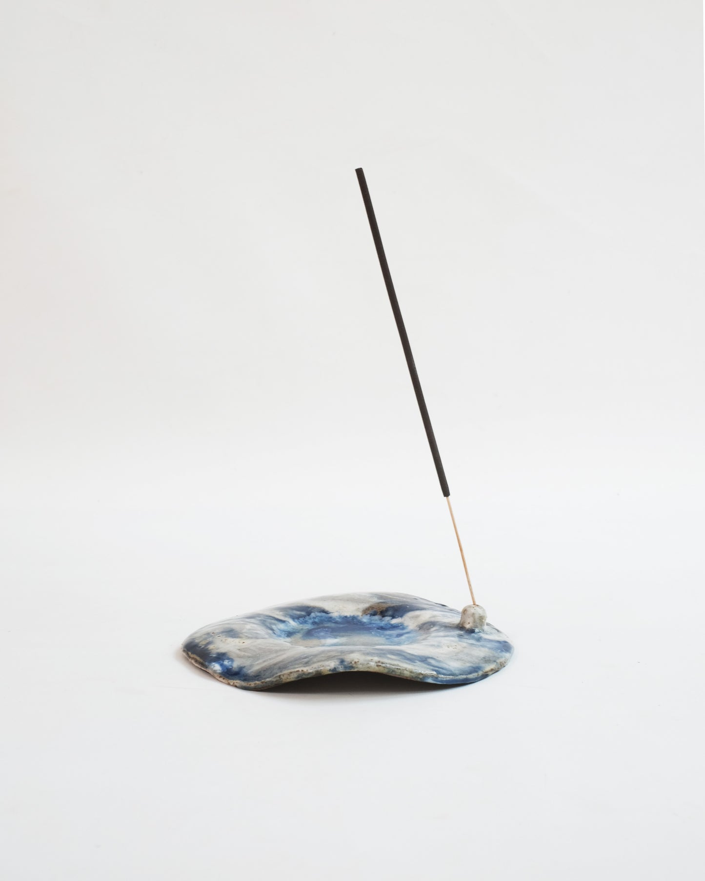 Blu Melted Incense Holder